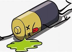 Image result for Cartoon Dead Batteries