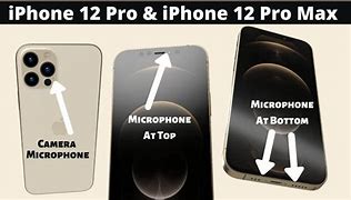 Image result for Where Is the Microphone On an iPhone 12