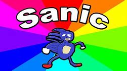 Image result for Sanic Meme Voice Lines