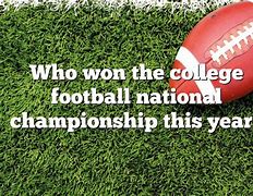 Image result for College Football National Champions