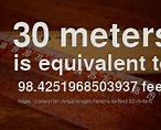 Image result for How High Is 30 Meters