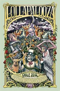 Image result for Lollapalooza Concert Posters
