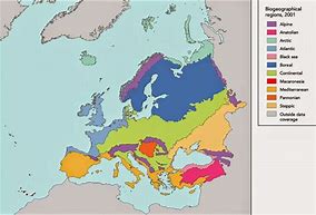 Image result for northern europe climate map