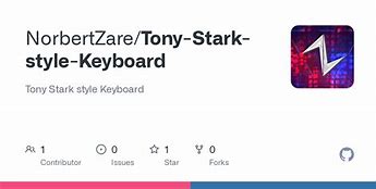 Image result for Tony Stark Keyboard