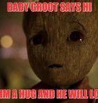 Image result for Baby Groot Morning Memes