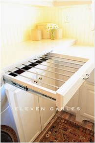 Image result for Pull Out Drying Rack for Laundry