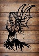 Image result for Gothic Fairy Silhouette