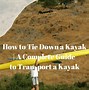 Image result for Kayak Tie Down