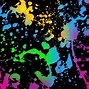 Image result for Neon Paint Splatter On White