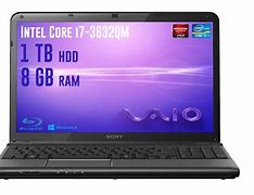 Image result for Sony Vaio I7 8GB 120GB HDD