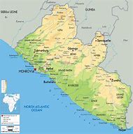 Image result for Liberia Map Africa