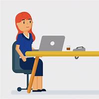 Image result for Cartoon Person On Computer