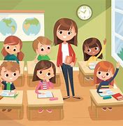 Image result for Cartoon Student Listening in a Classroom