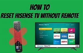 Image result for Where Is the Reset Button On a Bush TV