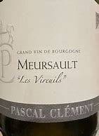 Image result for Pascal Clement Meursault Vireuils