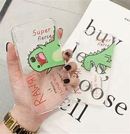Image result for Clear Dinosaur Phone Case