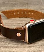 Image result for Rose Gold Apple Watch Leather Band