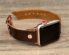 Image result for Apple 3 Rose Gold Watch Bands Leather