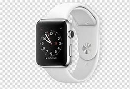 Image result for White Smart Watch with Color Band