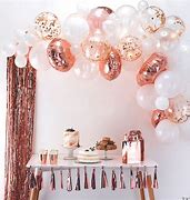 Image result for Rose Gold Balloon Arches