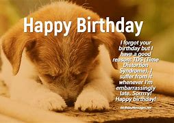 Image result for Sorry Belated Birthday