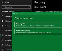 Image result for System Recovery Windows 10 Reset Your PC