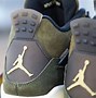 Image result for Jordan 4 Craft Olive On Feet