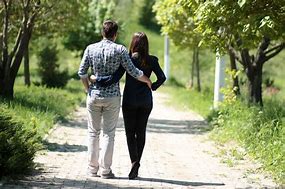 Image result for couple walking