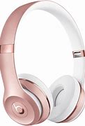 Image result for Beats Rose Gold Headphones Mufs