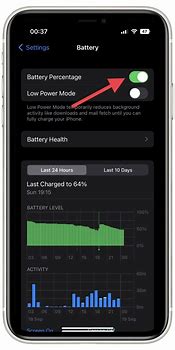 Image result for How to Turn On Battery Percentage iPhone 13