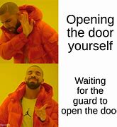 Image result for Open the The Door Drawing Meme