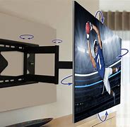 Image result for Single Stud 70 Inch TV Mount for Curved Wall