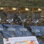 Image result for Wine Glass with Gold Rim