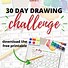 Image result for 30-Day Drawing Prompts