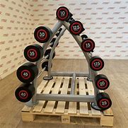 Image result for Barbell Set with Rack