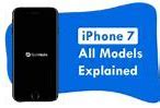 Image result for iPhone 7 Models List