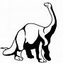Image result for Dino Clip Art Black and White