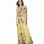 Image result for Yellow Plus Size Maxi Dress