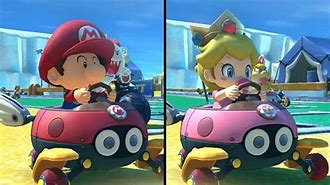 Image result for Baby Peach Mario Kart Tour