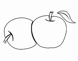 Image result for 2 Apples Clip Art