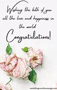 Image result for Congratulations Wedding Greeting Card