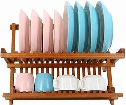Image result for Large Wooden Dish Drainer