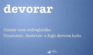 Image result for devorar