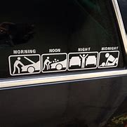 Image result for Funny Vinyl Window Decals