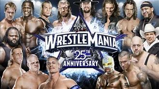 Image result for WWE Wrestlemania 25