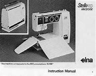 Image result for Elna Carina Sewing Machine Manual