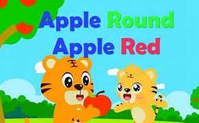 Image result for Apple Round Apple Red Lyrics
