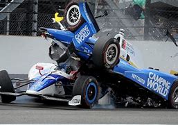 Image result for Scott Dixon Indy 500 Crash