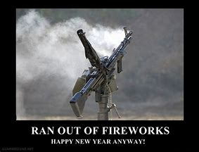 Image result for New Year's Gun Meme