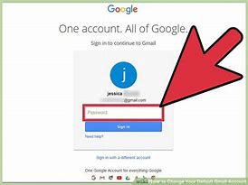 Image result for Change Default Google Account